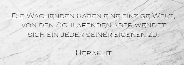 Heraklit-Zitat