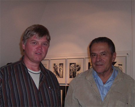 Bild: Klaus John & Stanislav Grof 2005 in Gruyeres