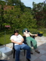 Buchhorst: Terrasse