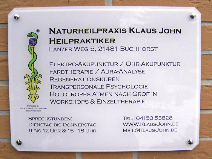 Praxis-Schild