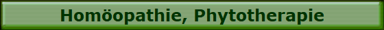 Homopathie, Phytotherapie